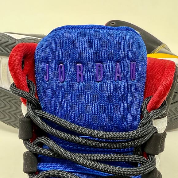 Nike Air Jordan Aura Rivals Basketball Shoe Mens 8 1/2 Black S1525 Sturdy Sporty - Picture 12 of 16